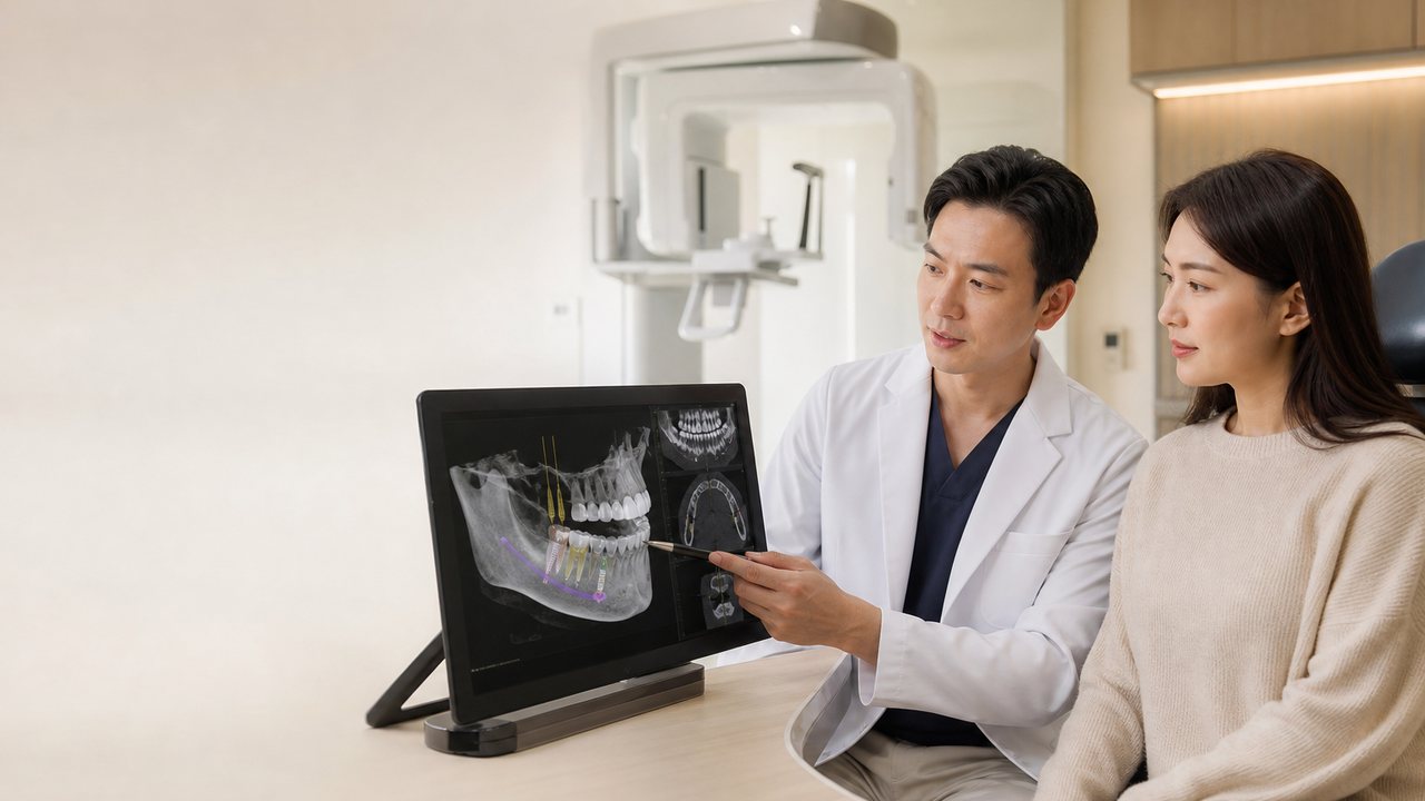 CBCT 植牙術前規劃為什麼變必備？2025 哈佛統合分析揭 3D 影像守住神經的關鍵