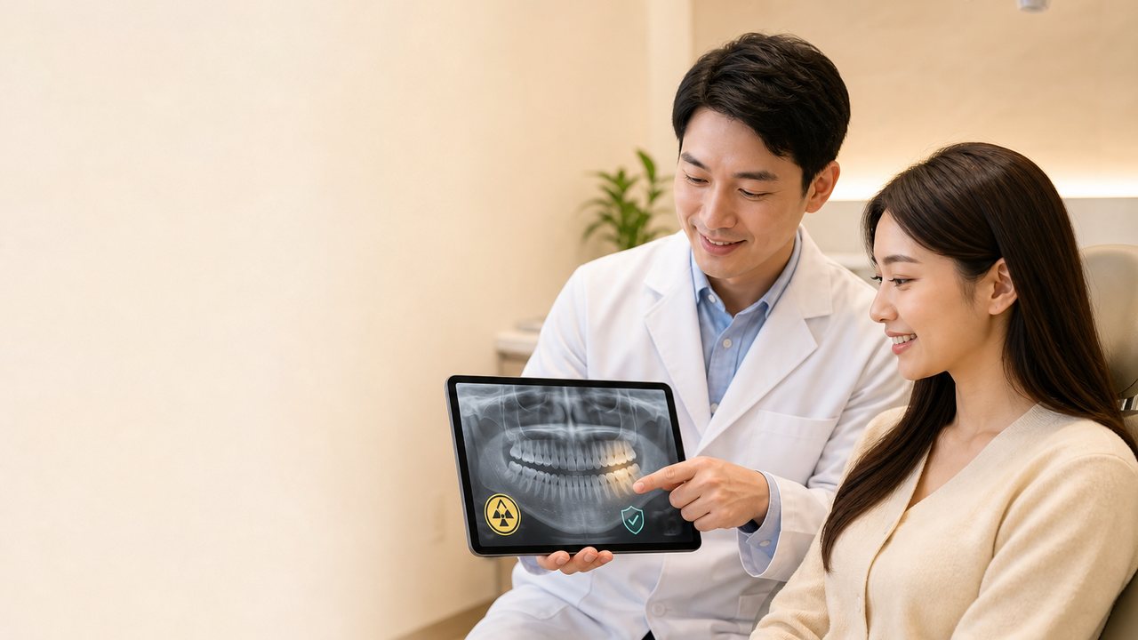 牙科 X 光輻射安全嗎？劑量真相、孕婦兒童的考量、多久照一次最安心